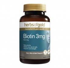 Herbs of Gold 和麗康維生素B7防脫髮片 60片 生物素片