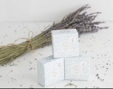 P&P blue soap