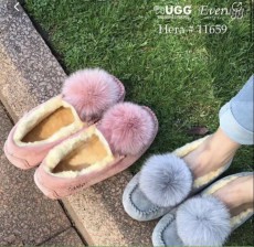 UGG 大毛球防水豆豆鞋