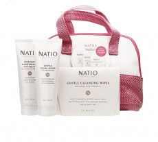 NATIO FRESHEN 潔膚3件+化妝袋