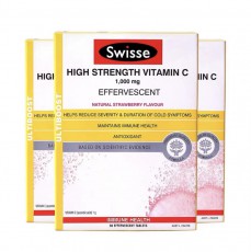 Swisse Ultiboost 高濃度維他命C泡騰片（60粒x3盒裝）包證全市最平！