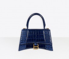 巴黎世家 HOURGLASS SMALL TOP HANDLE BAG 