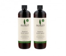 澳洲 SUKIN 草本沐浴露 - 原味500ML x2 (2支優惠裝)(團購價$159）