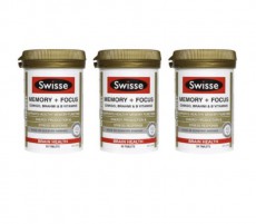 Swisse 增強記憶力+提高集中力片50粒x3盒